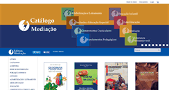 Desktop Screenshot of editoramediacao.com.br